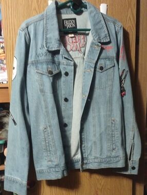 Hot Topic. Jason Vs Freddy Denim Jacket